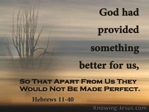 Hebrews 11:40